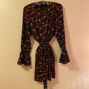 ASOS Parisian Petite Fluttersleeve Dress